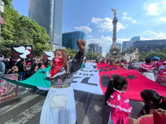 La Jornada Maya Nacional La Jornada CNI marcha del Ángel al