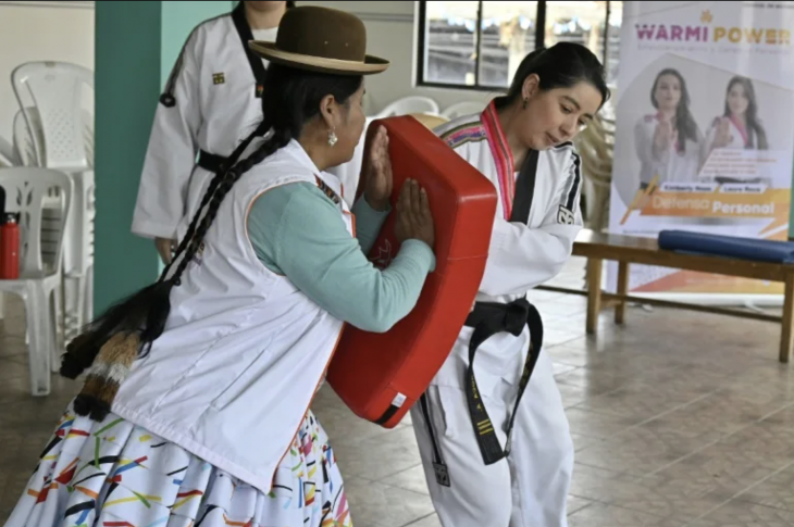 La Jornada Maya Internacional Afp Lidia Mayta La Mujer Ind Gena