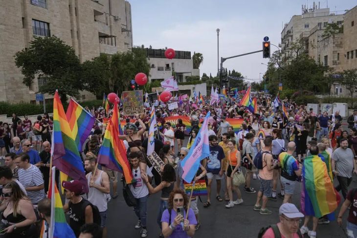 La Jornada Maya Internacional Ap Israel Multitudinaria Marcha