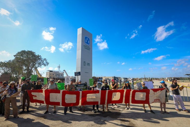 La Jornada Maya Quintana Roo La Jornada Protestan Contra El Tren