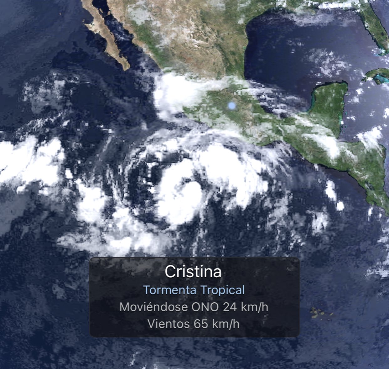 La Jornada Maya Nacional Ap Tormenta Tropical Cristina Se Forma