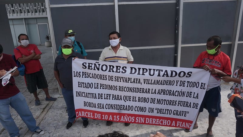 La Jornada Maya Campeche Jairo Maga A Pescadores De Seybaplaya