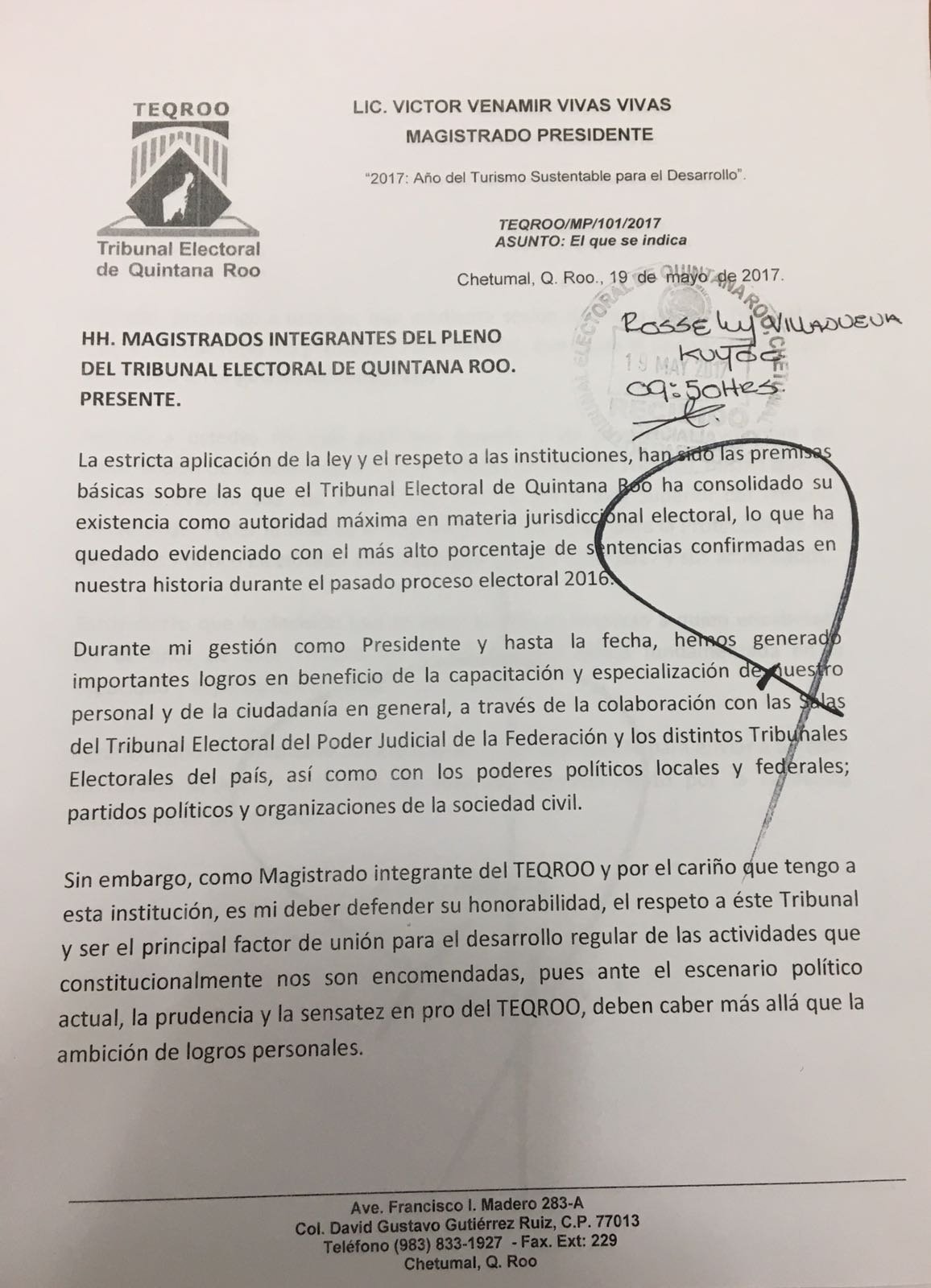 La Jornada Maya Quintana Roo La Jornada Maya Renuncia V Ctor