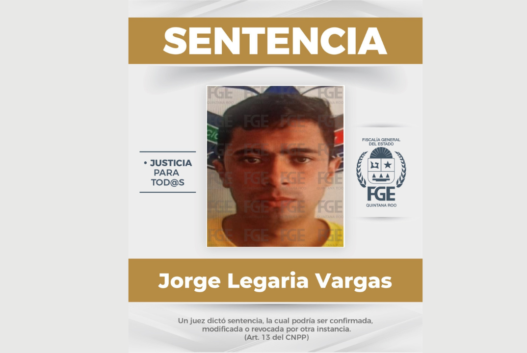 Dan sentencia de 100 años a sujeto por secuestro agravado en Cozumel