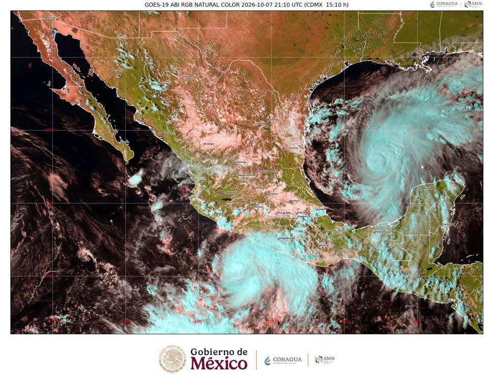 Se forma en el Pacífico la Tormenta Tropical 'Simón' entre Michoacán y Colima