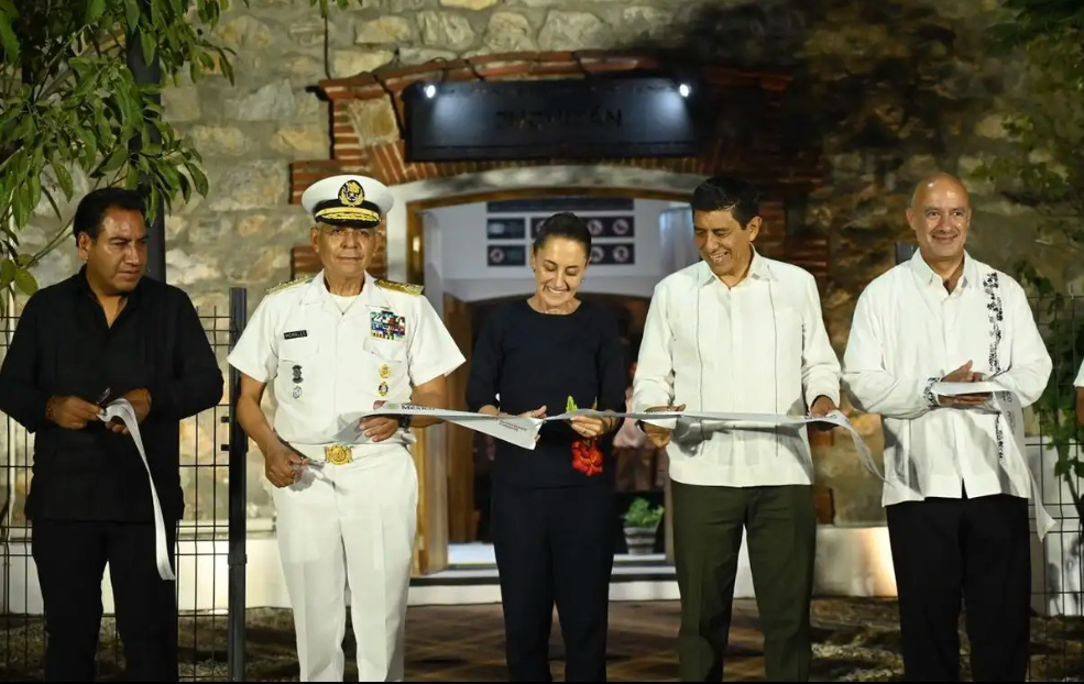 Sheinbaum inaugura primera fase de la Línea K del Tren Interoceánico en Oaxaca