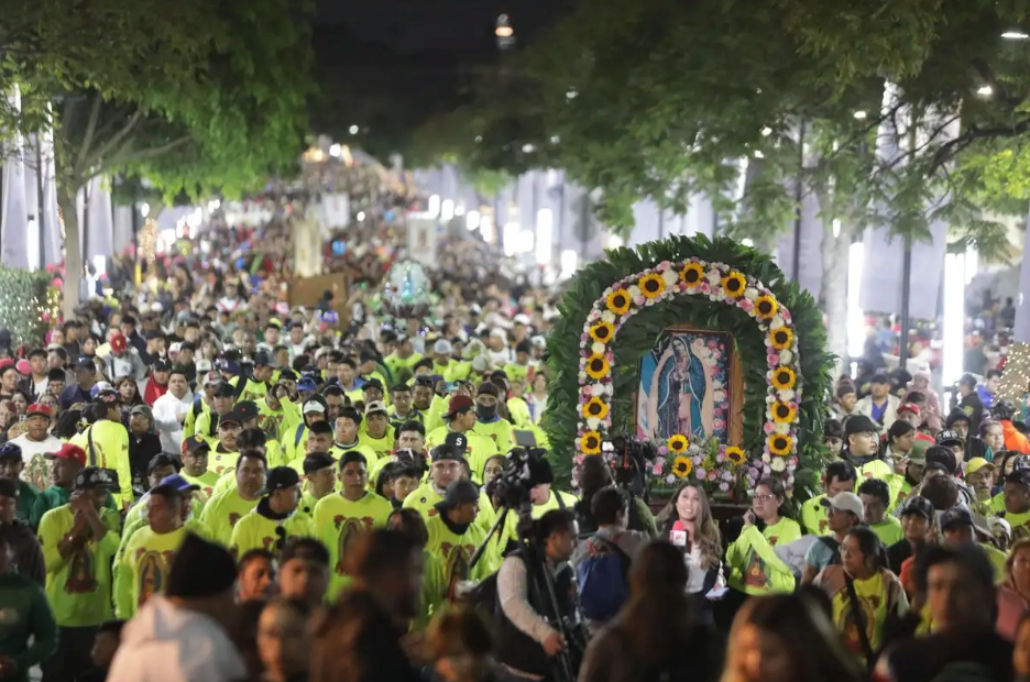 Al último corte, 9 millones de peregrinos han visitado la Basílica de Guadalupe