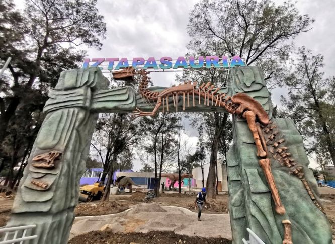 La Jornada Maya | Nacional | Astrid Sánchez | Iztapasauria, el parque al  estilo 'Jurassic Park' en la CDMX: Galería