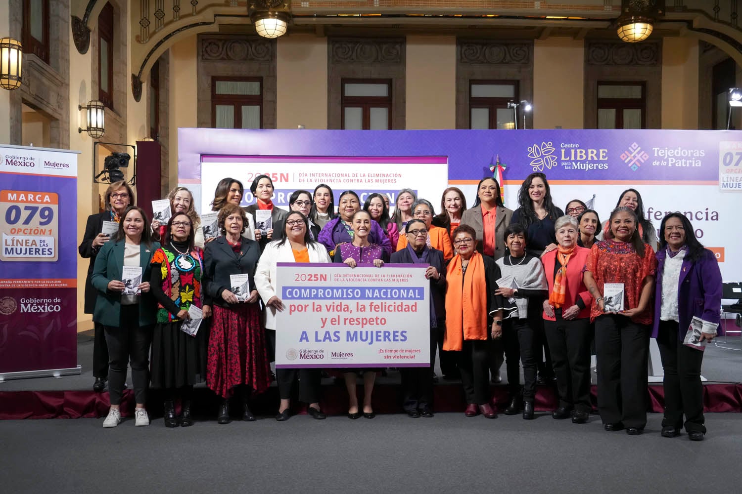 Gobernadoras y gobernadores se adhieren al ''Compromiso nacional por el respeto a las mujeres''