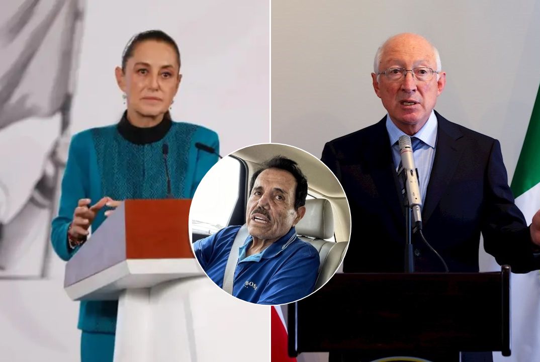 ¿Quién mintió sobre la captura de 'El Mayo' Zambada? Sheinbaum cuestiona versión del embajador Ken Salazar