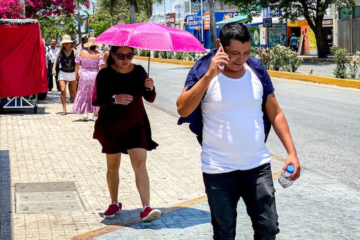 México: esperan hasta 45 grados en 15 estados por onda de calor