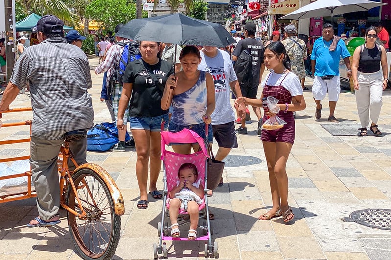 Anticiclón generará aumento gradual de la temperatura; prevén hasta 35°C en la península de Yucatán