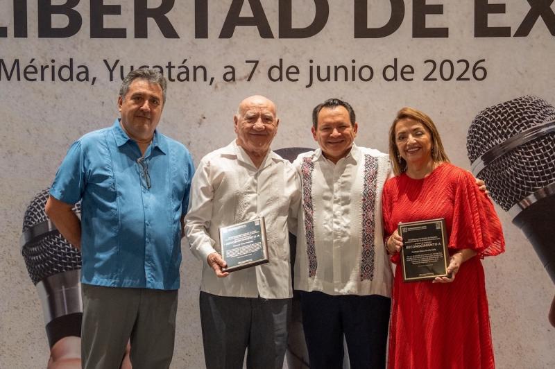 Gobierno de Yucatán reconoce labor periodística y reafirma respeto a la libertad de expresión