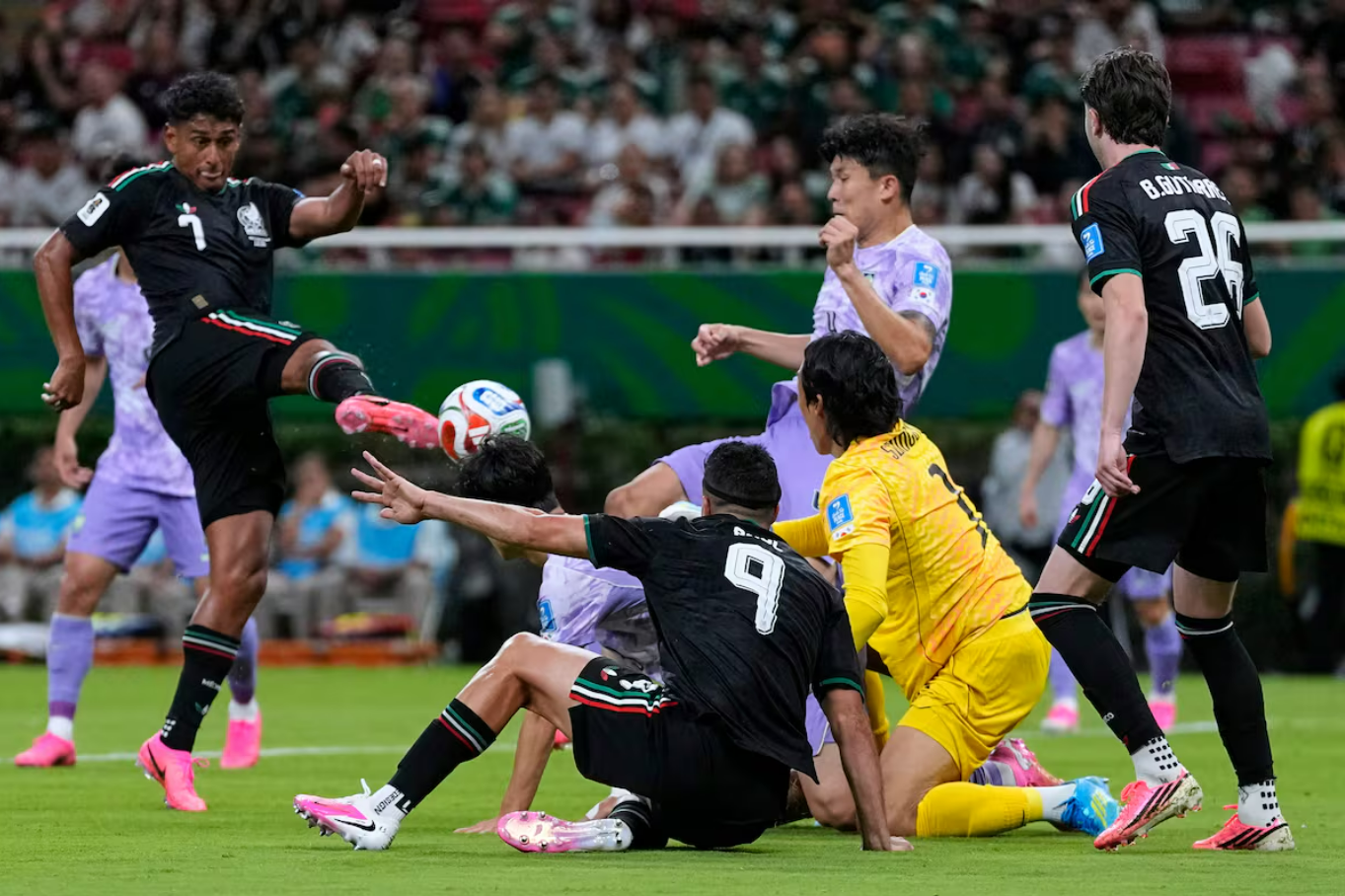 Con gol de Luis Romo, México asegura el liderazgo del Grupo A tras derrotar a Corea del Sur