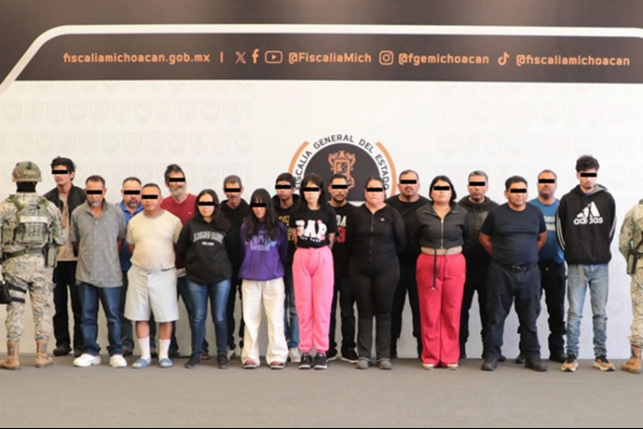 Detienen a jefe policial de Angamacutiro, Michoacán, y a otros 17 elementos y trabajadores municipales