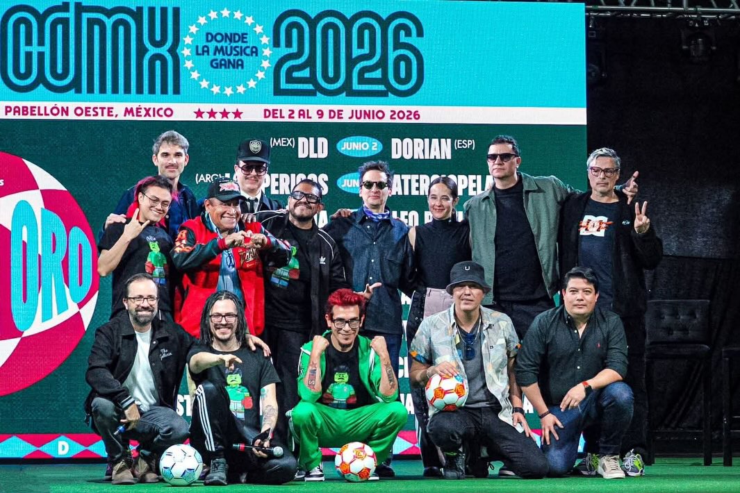 Fiebre futbolera y músicos internacionales se unen en ocho conciertos antes del Mundial en México