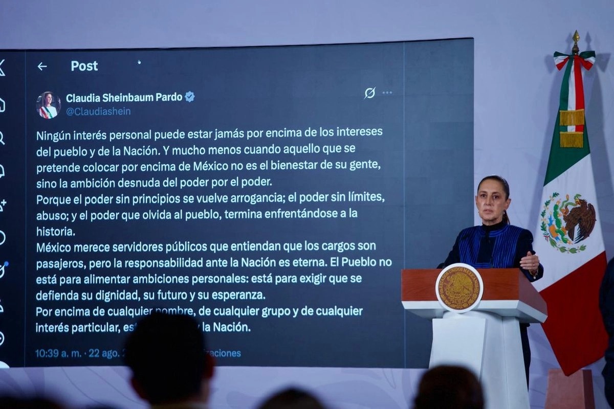 No habrá desaparición de poderes en Sinaloa; sustituto de Rocha Moya deberá concluir el periodo de gobierno: Sheinbaum
