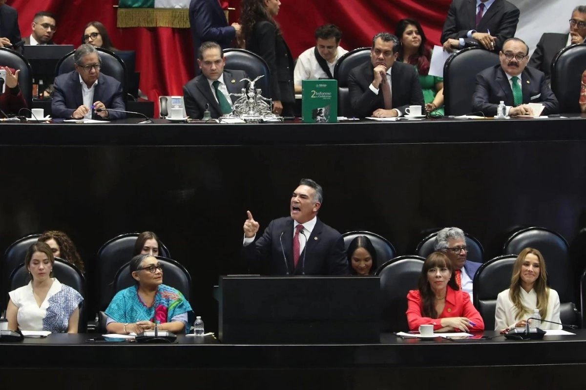 Pacto político de Morena con la oposición desactivó protesta durante entrega de Informe en la Cámara de Diputados: Video