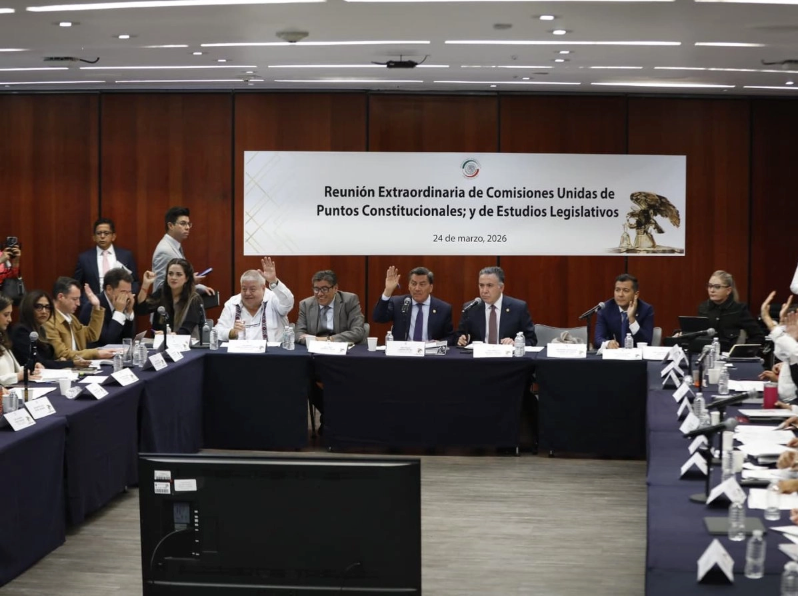 Sin respaldo del PT, avanza en Comisiones del Senado el plan B electoral