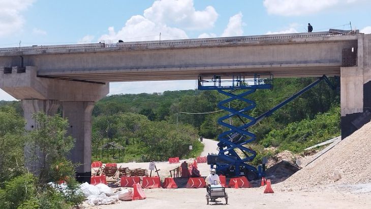 Tramo 3 del Tren Maya, de Calkiní a Izamal, ya tiene concluidos 152 de 159 km: Fonatur