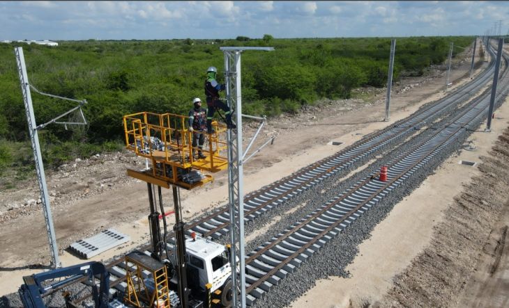 Instala CFE infraestructura para operación de Tren Maya