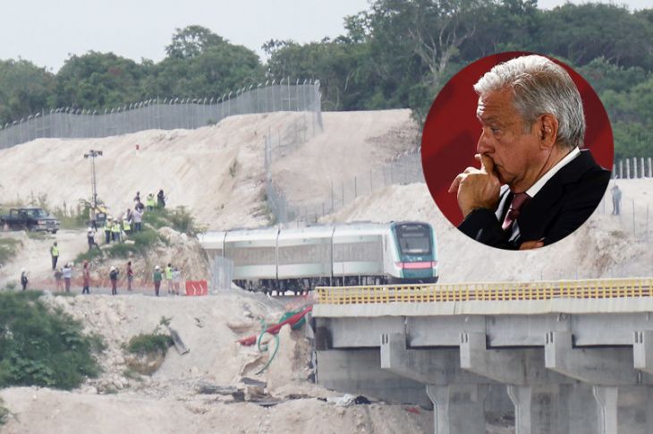 Desmiente AMLO falla técnica del Tren Maya