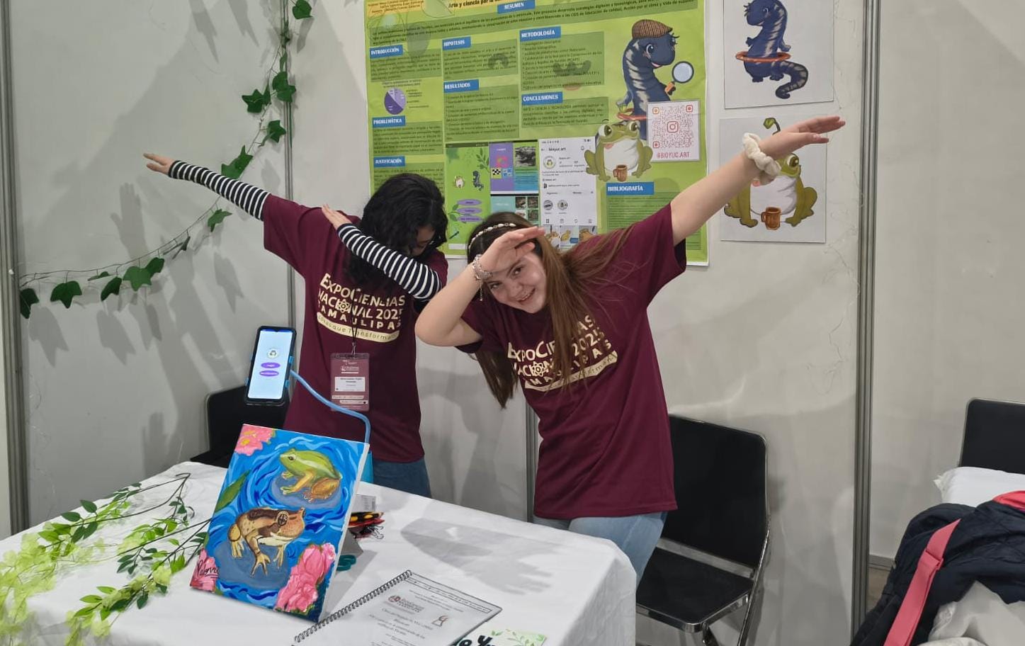 11F: Dos niñas yucatecas que hacen ciencia representarán a México en Bélgica