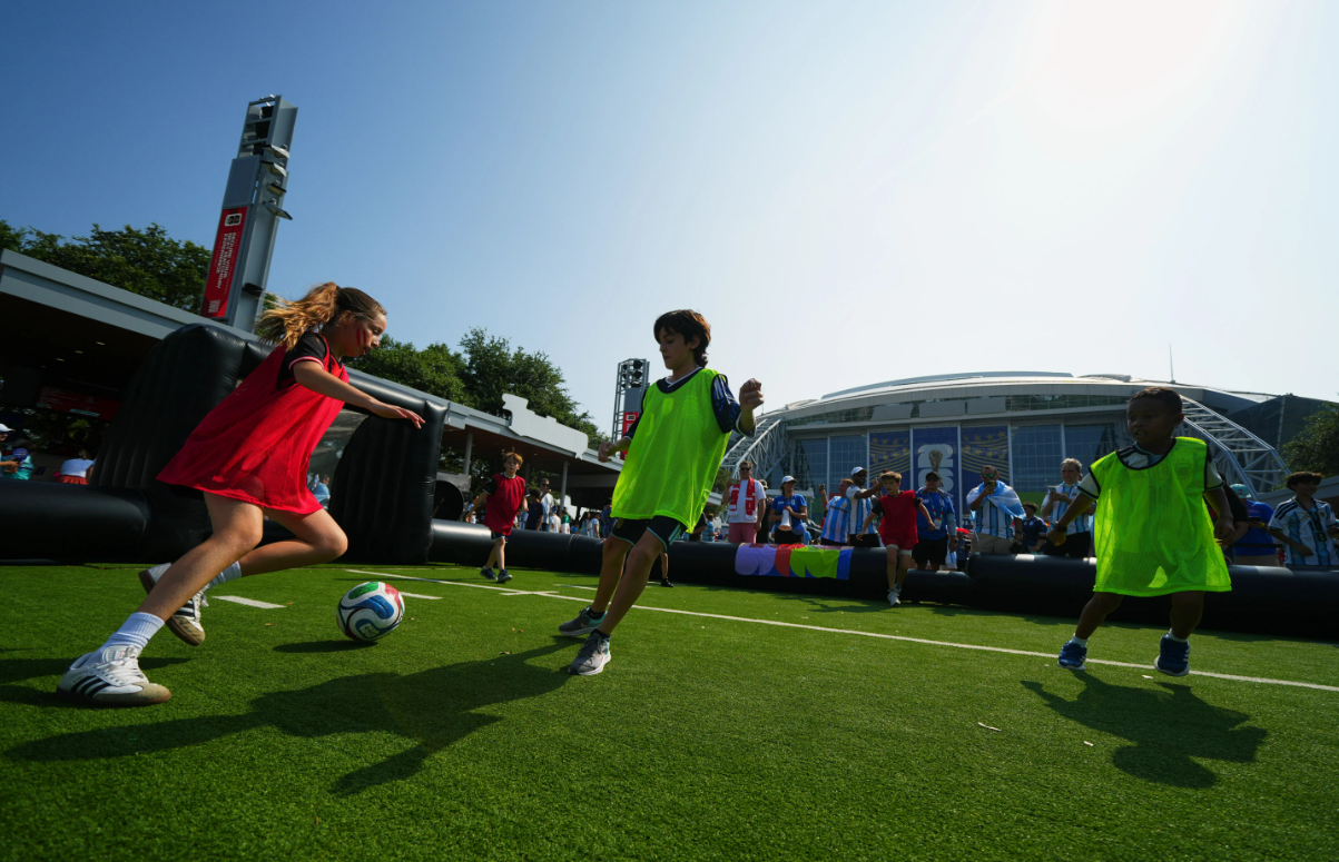 Eventos como la Copa del Mundo pueden inspirar a los jóvenes atletas