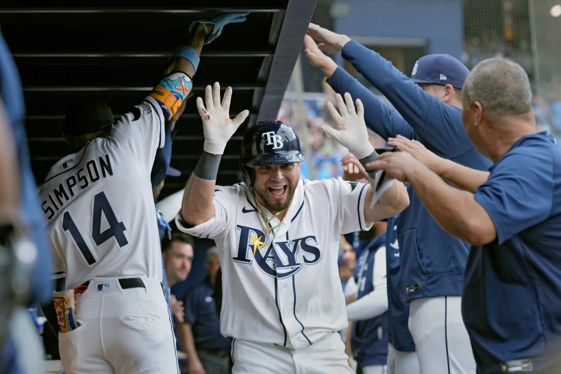 Aranda batea dos jonrones en un triunfo de Tampa Bay ante Houston: 14-4