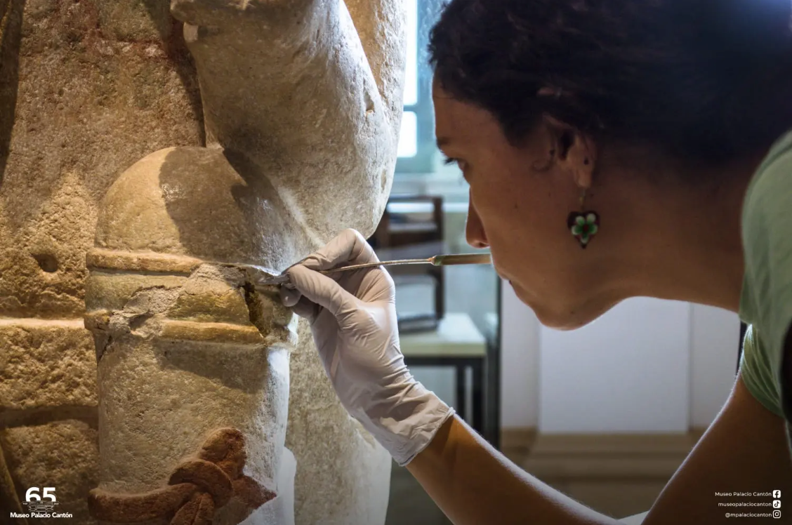 El portaestandarte de Chichén Itzá