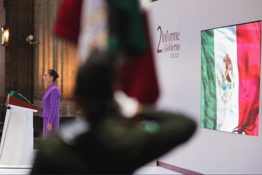 Segundo informe: mensaje político