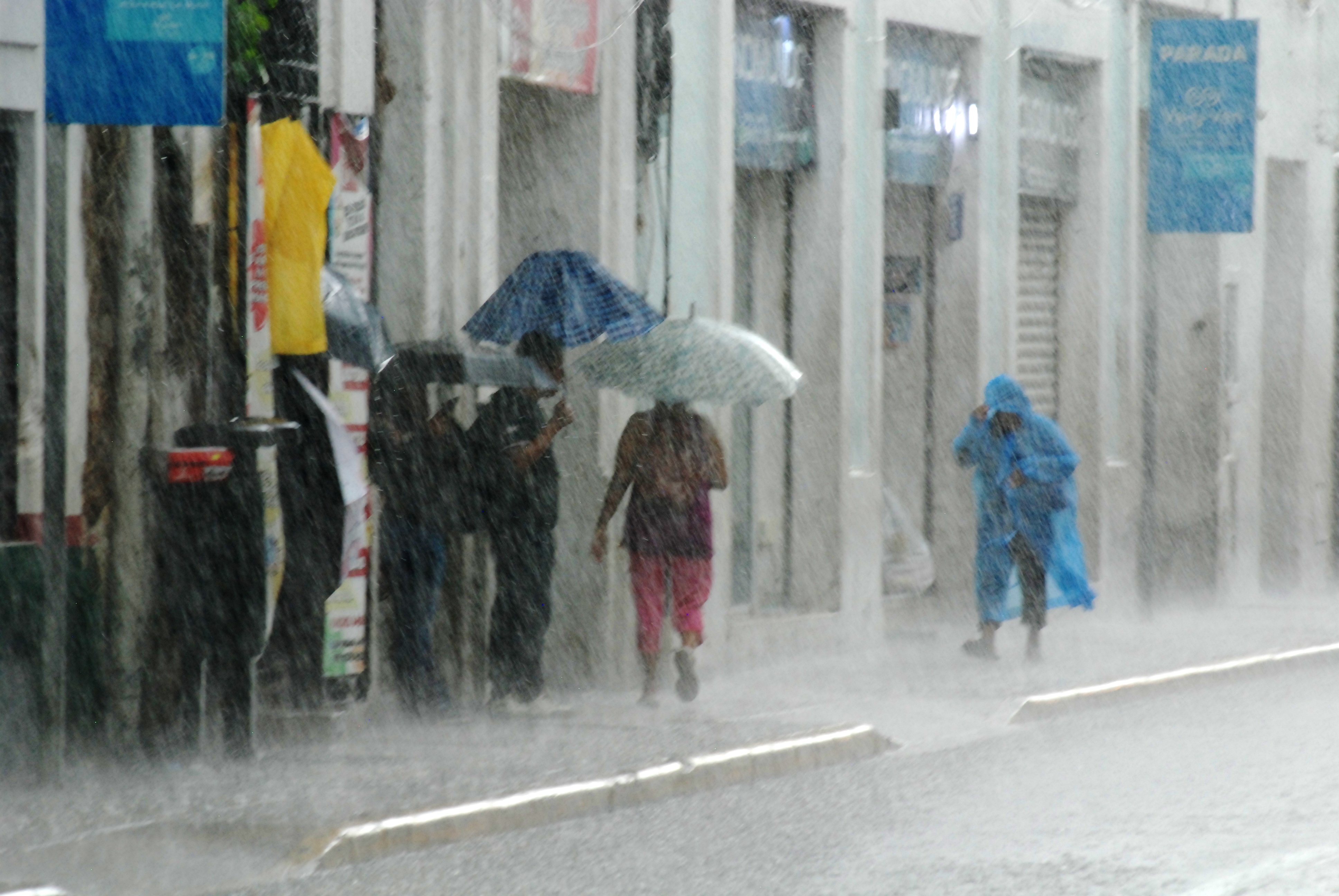 Será la urbe bajo la lluvia