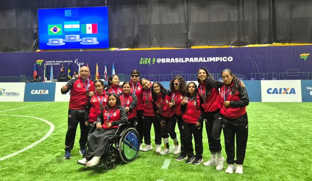 Futbol para ciegos femenil firma actuación histórica, con bronce en Campeonato Americano 2026