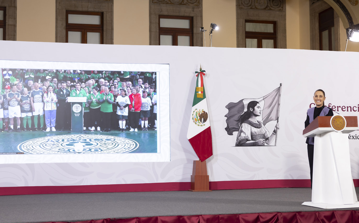 Sheinbaum inaugura el Mundial Social 2026 con participación masiva en todo el país