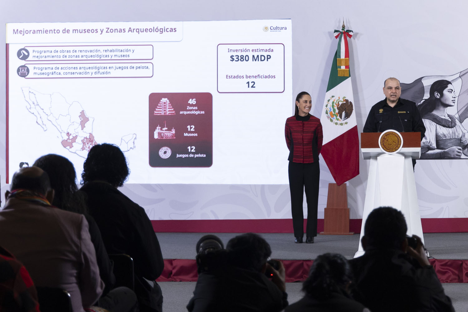 Sheinbaum impulsa rescate cultural: rehabilitan escuelas, museos y zonas arqueológicas en todo el país