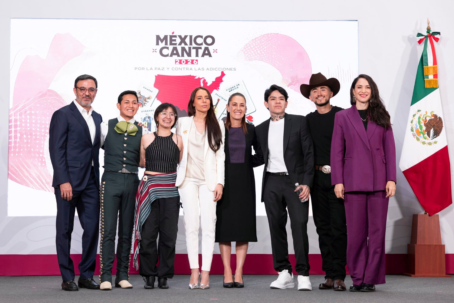 Sheinbaum lanza segunda edición de México Canta para impulsar música sin apología de la violencia