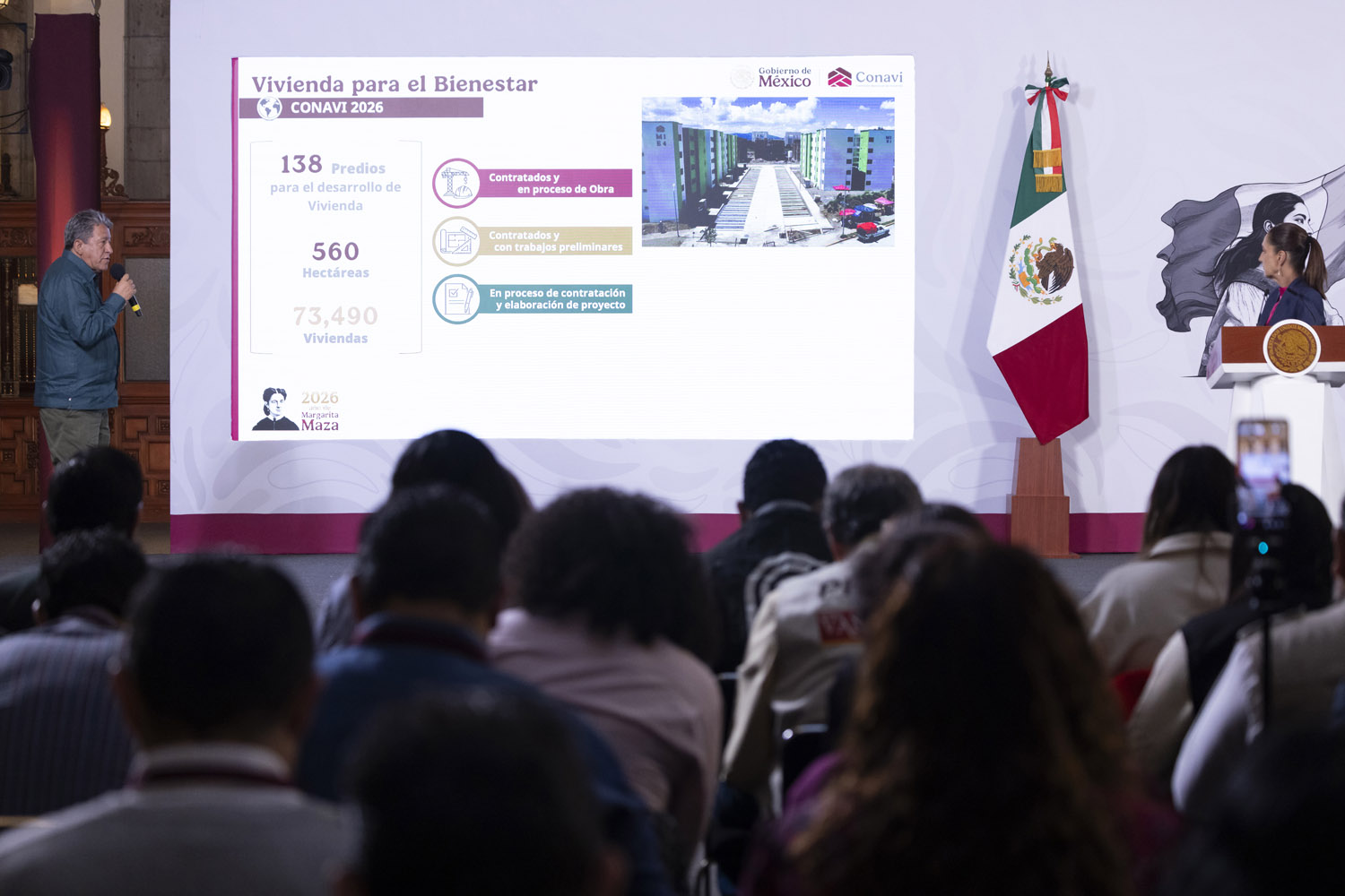 Vivienda para el Bienestar avanza con 274 mil casas en construcción; beneficiará a 7 millones de personas