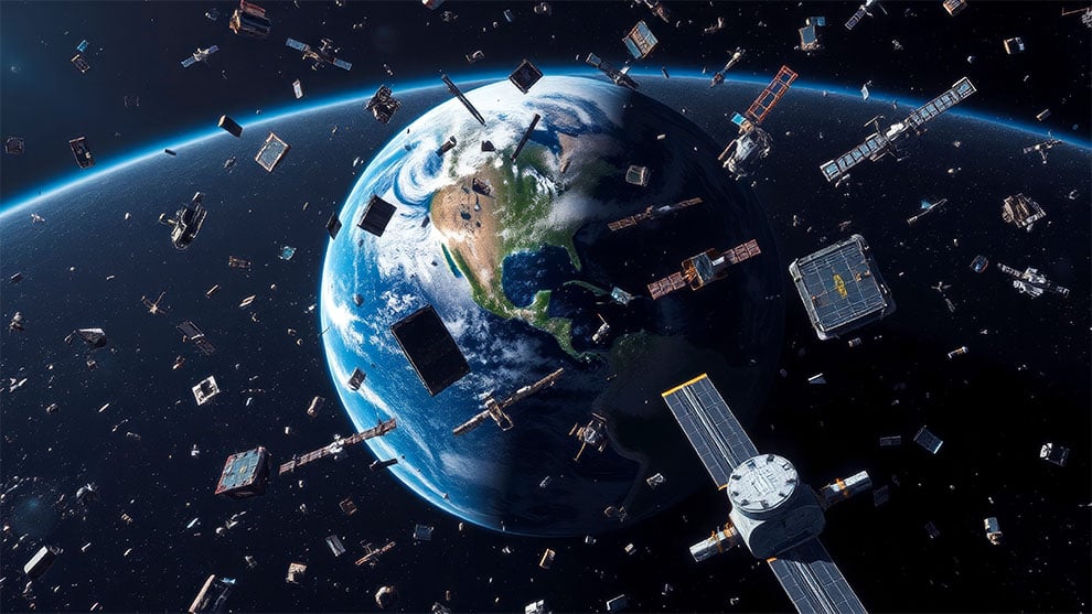 Órbitas cementerio, necesarias para mitigar efectos de la basura espacial