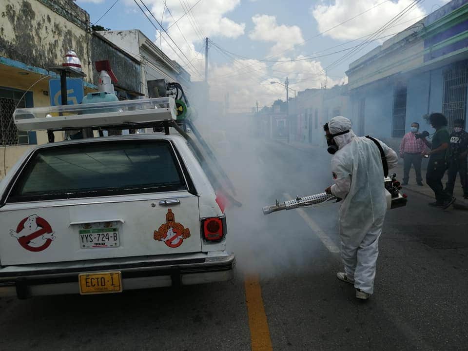 'Ghostbusters yucatecos' llevan alegría y esperanza a quienes más lo necesitan