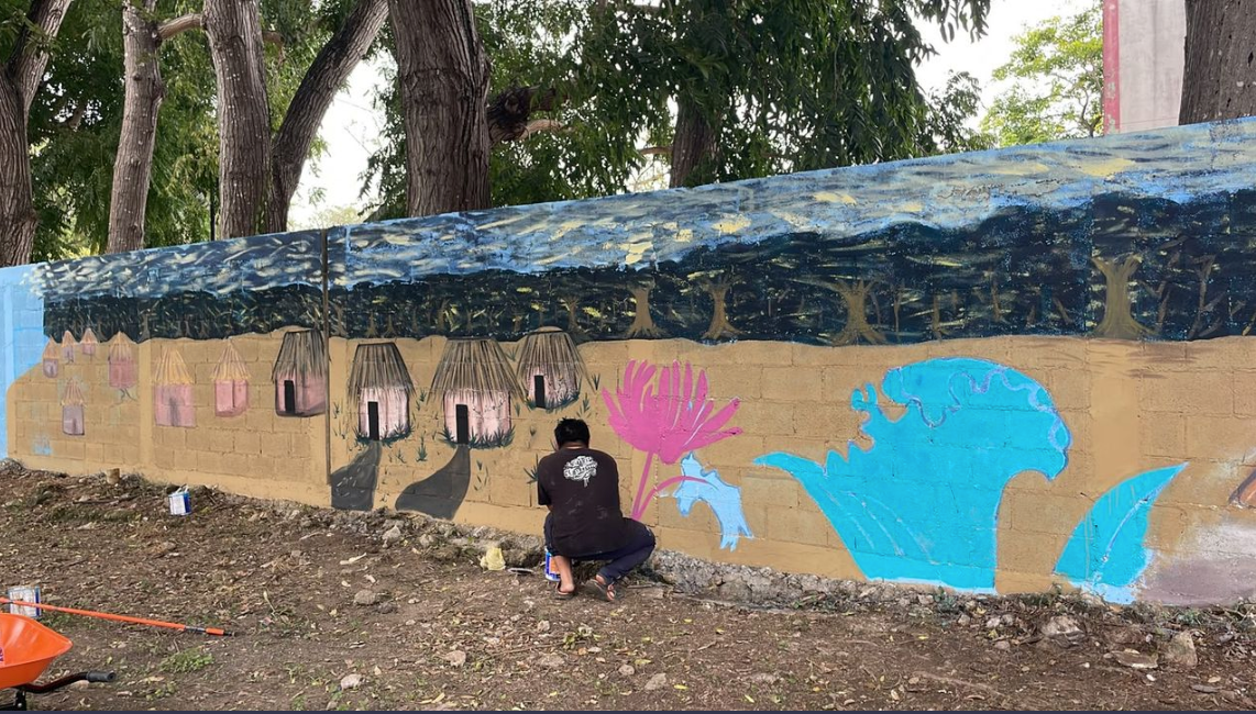 Invitan a jóvenes de QRoo a ser parte del Mural Temático Más Grande del Mundo, por el Día de Muertos