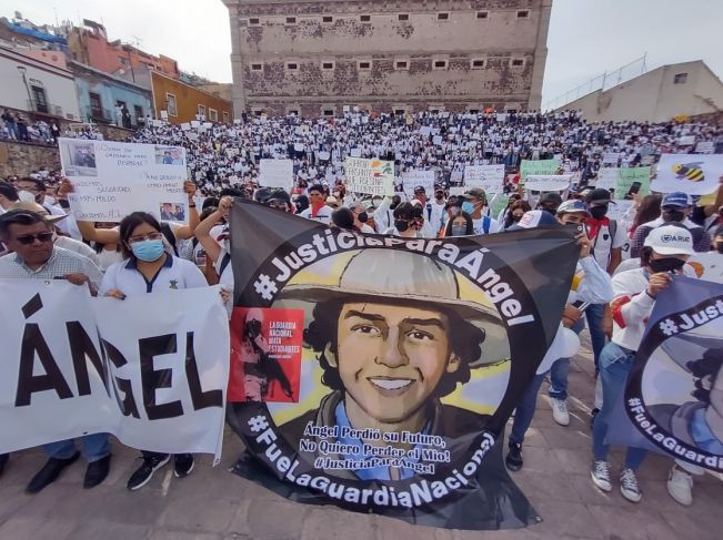 La Jornada Maya | Nacional | Efe | Estudiantes protestan en Guanajuato ...