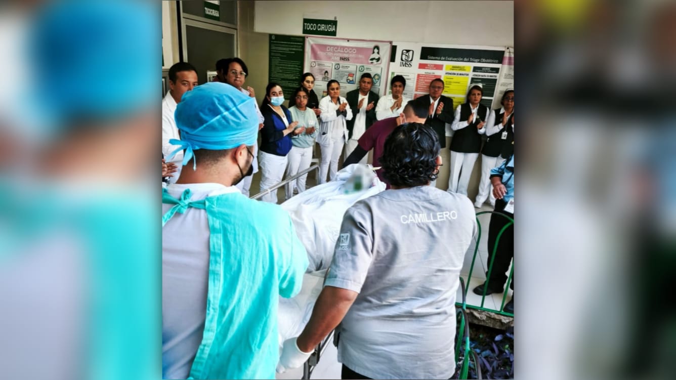 IMSS Yucatán celebra donación de órganos que permitirá trasplante de riñones y córneas