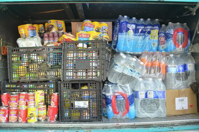 Instalan centro de acopio en Carmen en apoyo a veracruzanos por inundaciones