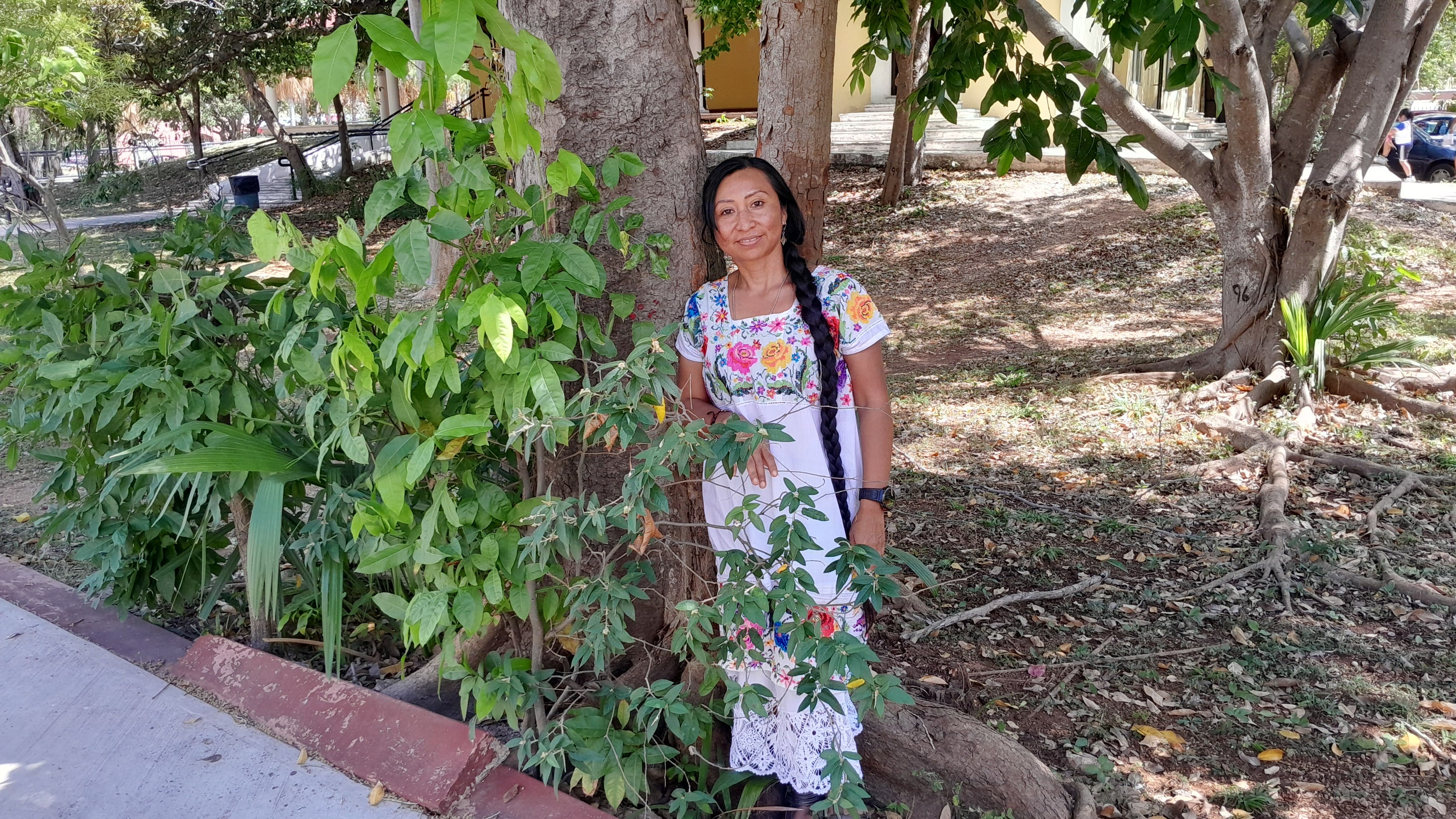 En nombre de mi comunidad, sigo la lucha sin temor: Gladis Flores, defensora de Mayapán