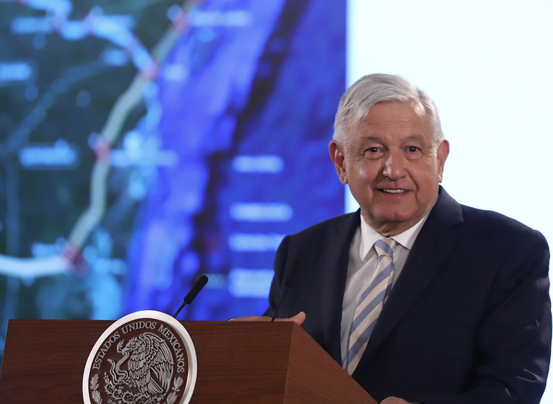 AMLO defiende obras de mejora en Chicxulub, Progreso 