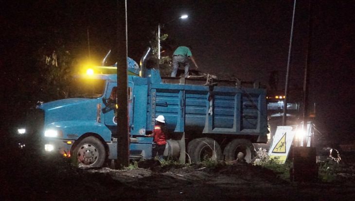 Sindicato de volqueteros preocupado por suspensiones al Tren Maya