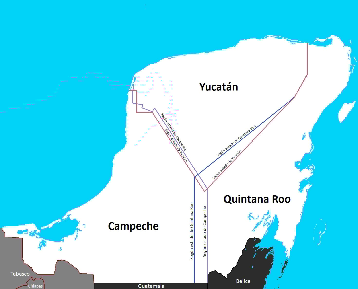 No se ha perdido territorio de Campeche, no hay sentencia firme de la SCJN, asegura Consejería Jurídica