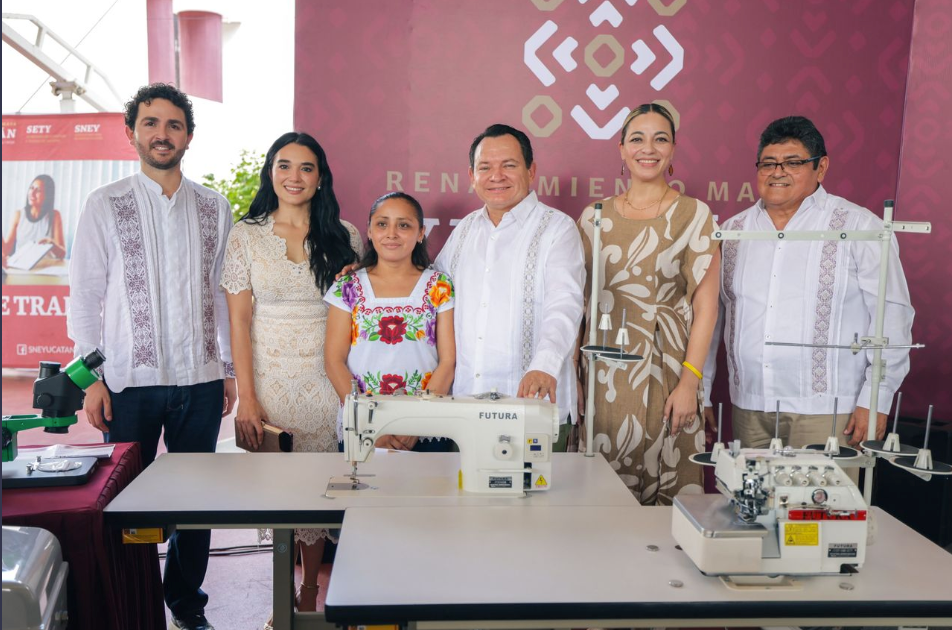 Entregan maquinaria del Programa de Apoyo al Autoempleo a 164 negocios de Yucatán