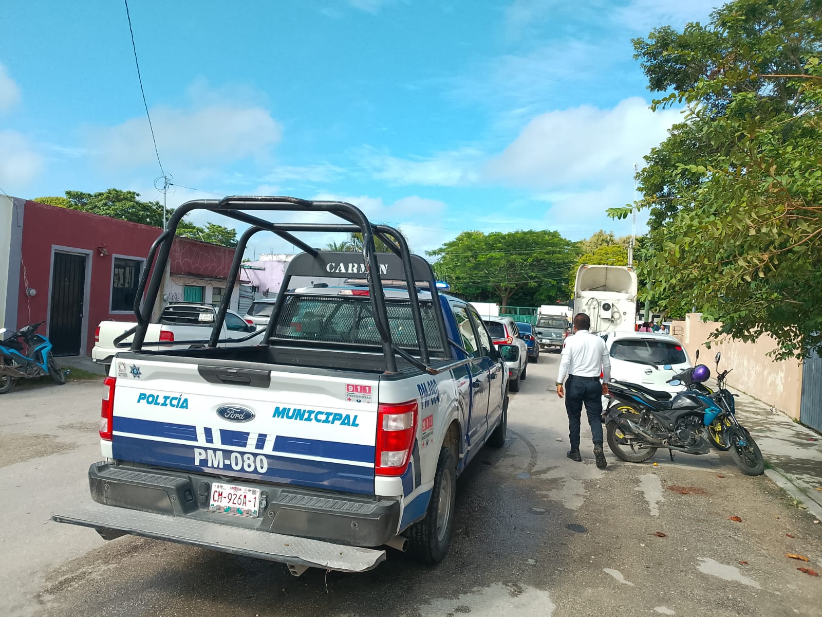 Aseguran en Carmen a presunto líder de los ''Talibanes'' de la CDMX, luego de sufrir un atentado en su contra