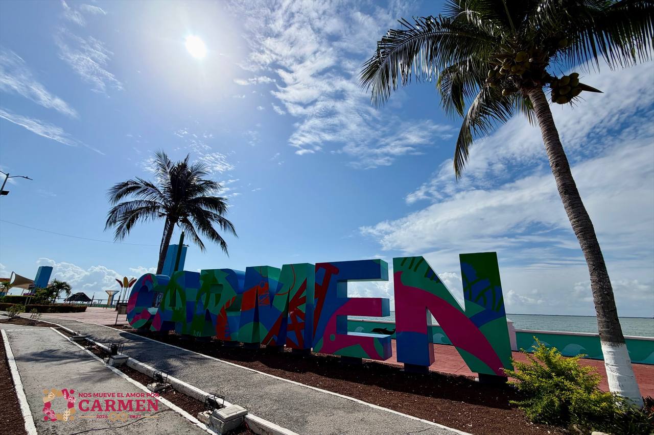 Incrementa flujo de visitantes a Carmen por la temporada